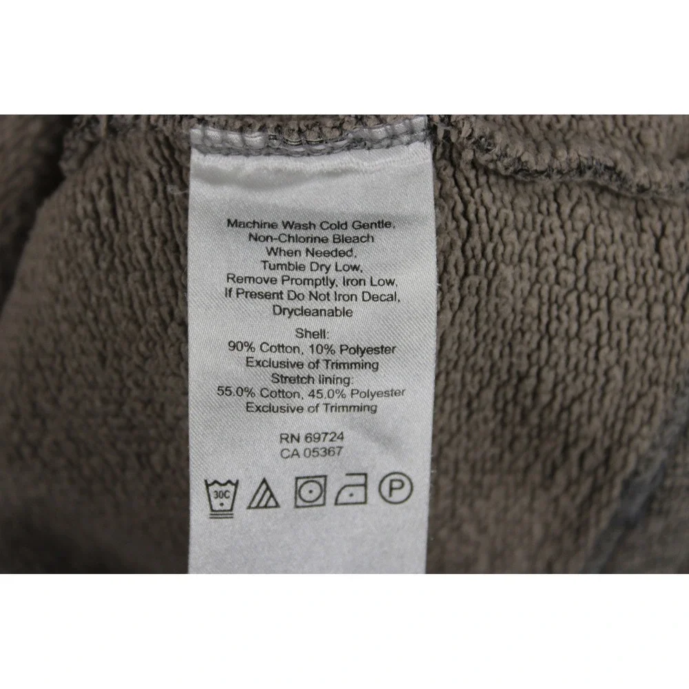 Columbia Mens Gray Quarter Zip Pullover Sweater Heavy Knit Size L RN 69724